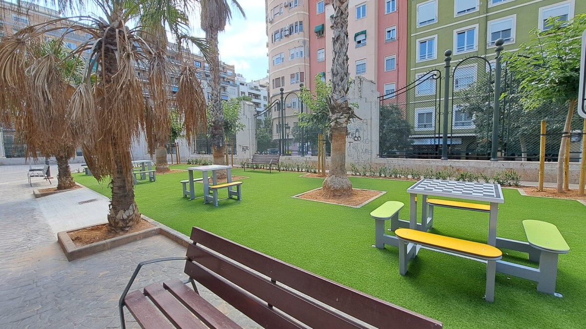 Nova zona infantil Abastos